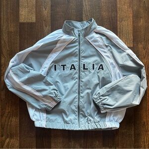 wild fable italia gray pink jacket
